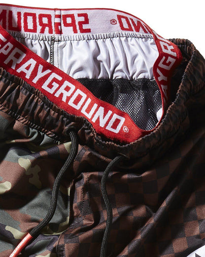Sprayground New | KIDS CHECKS & CAMO SWIM TRUNKS