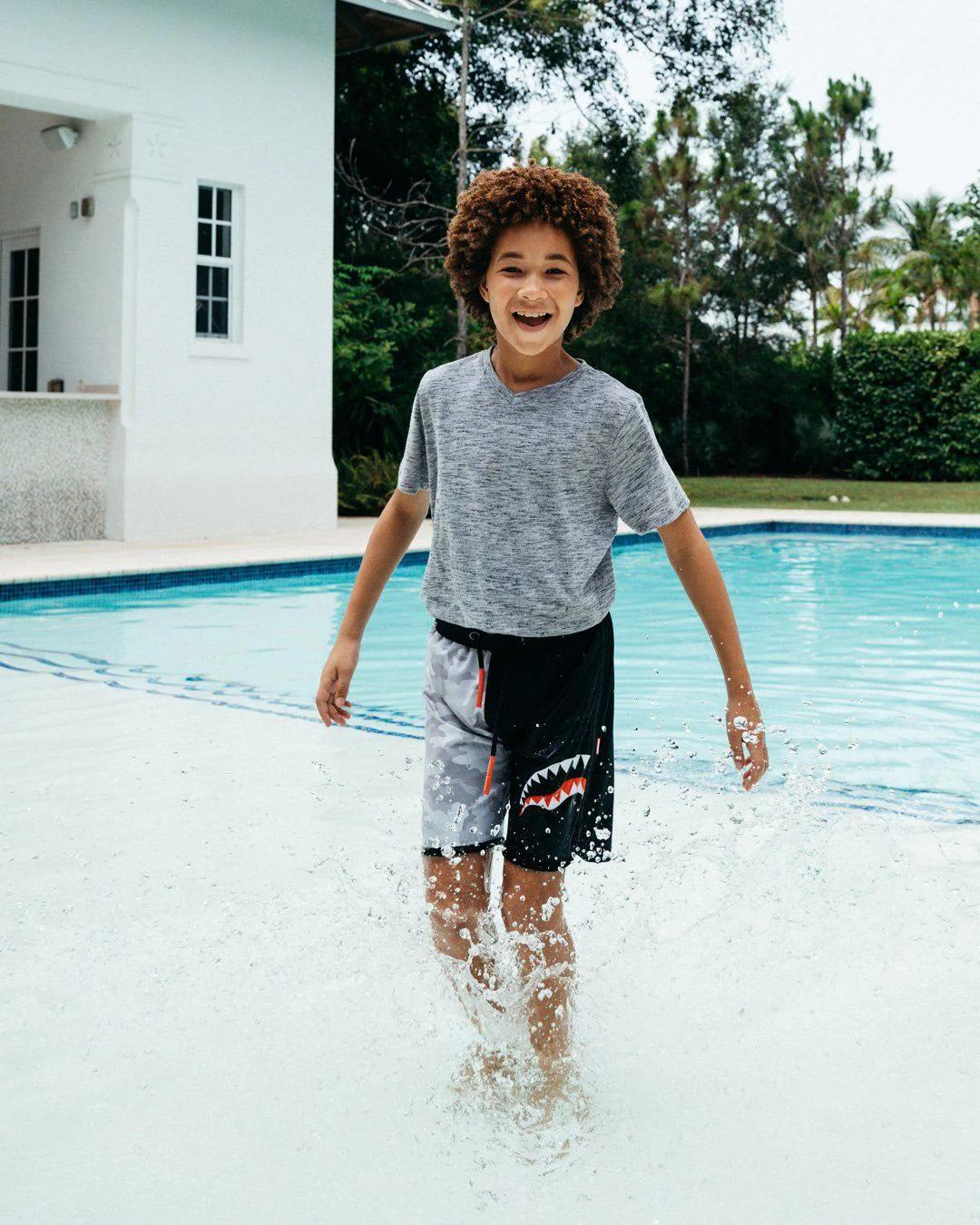 Sprayground Featured | KIDS DAMAGE CONTROL SWIM TRUNKS