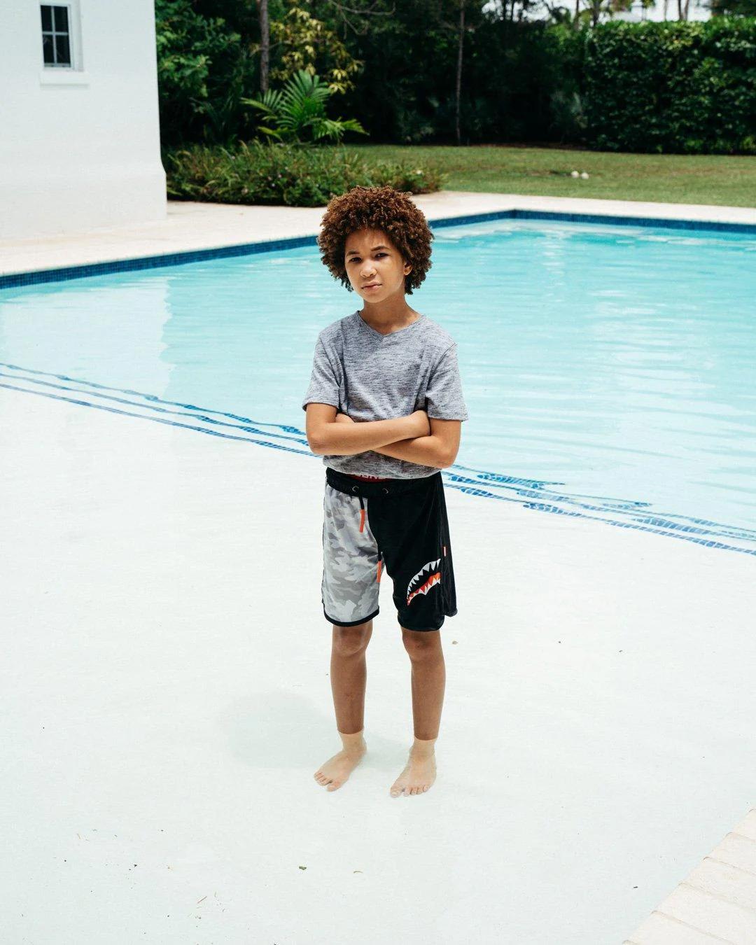 Sprayground Featured | KIDS DAMAGE CONTROL SWIM TRUNKS