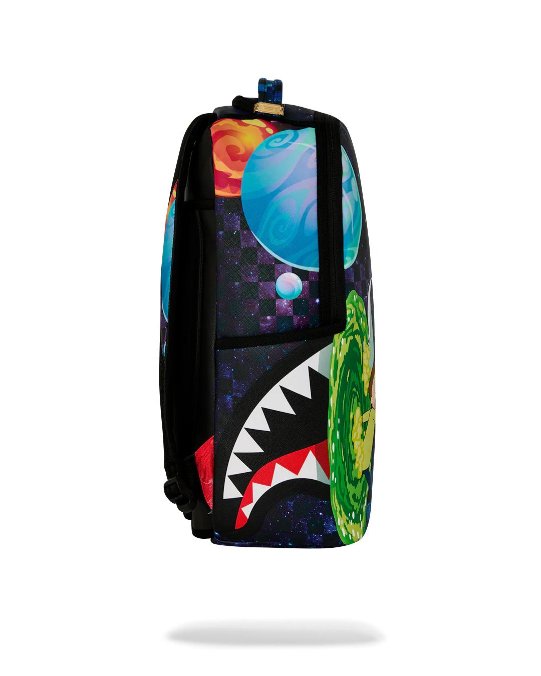 Sprayground Trending | RICK AND MORTY PORTAL JUMPING BACKPACK