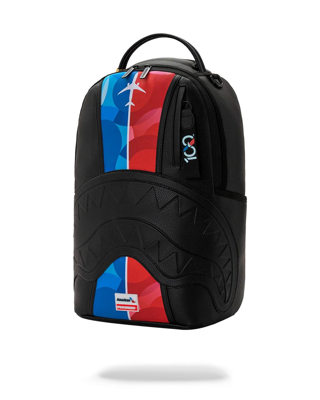 Sprayground Classic | AMERICAN AIRLINES MAXIMUM ALTITUDE BACKPACK (BLACK)