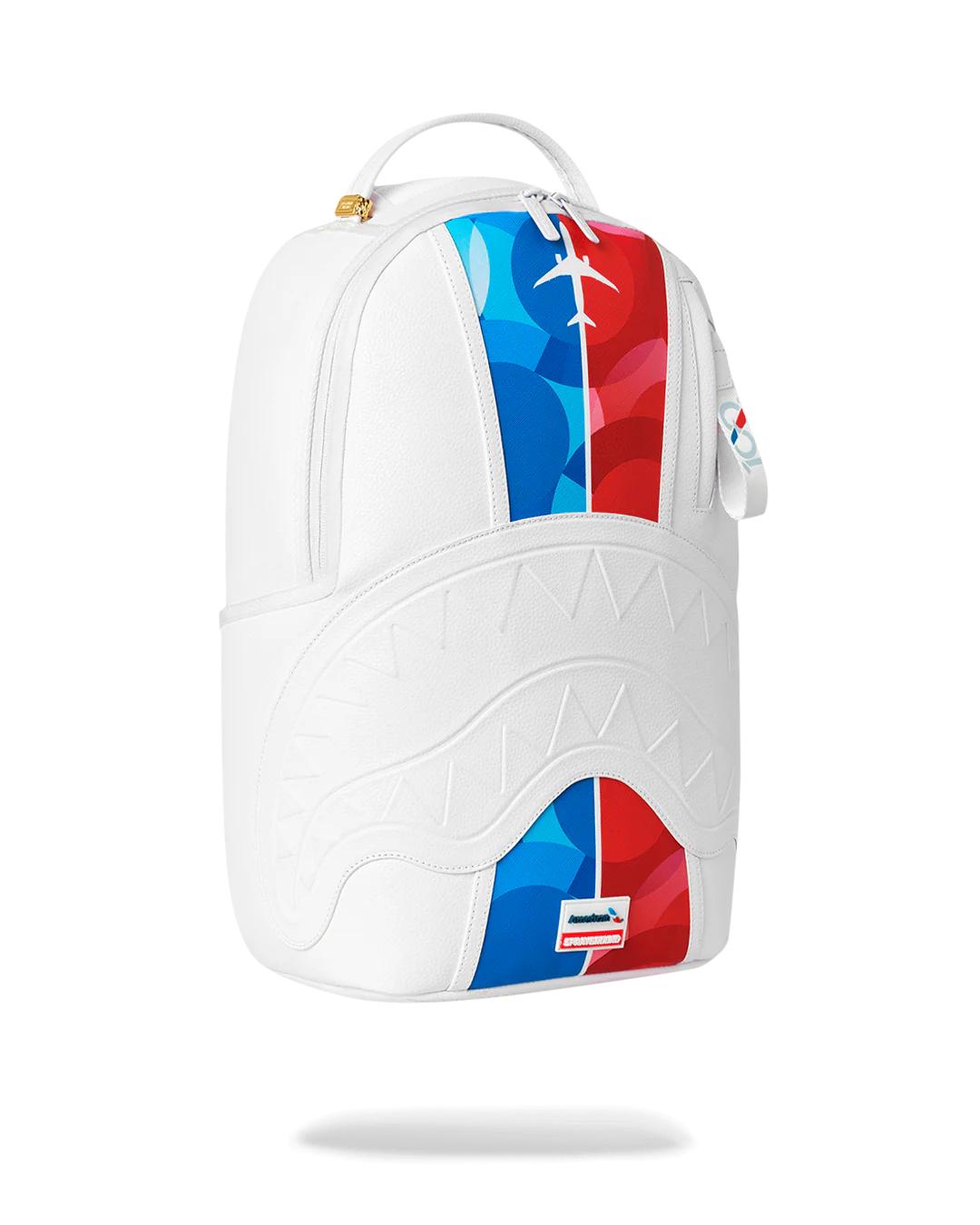Sprayground Essential | AMERICAN AIRLINES MAXIMUM ALTITUDE BACKPACK (WHITE)