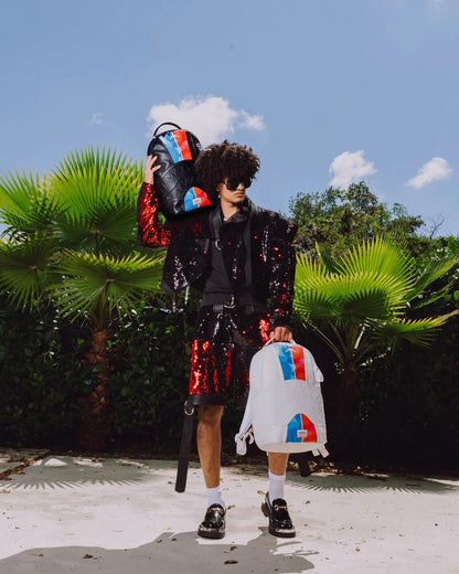 Sprayground Essential | AMERICAN AIRLINES MAXIMUM ALTITUDE BACKPACK (WHITE)