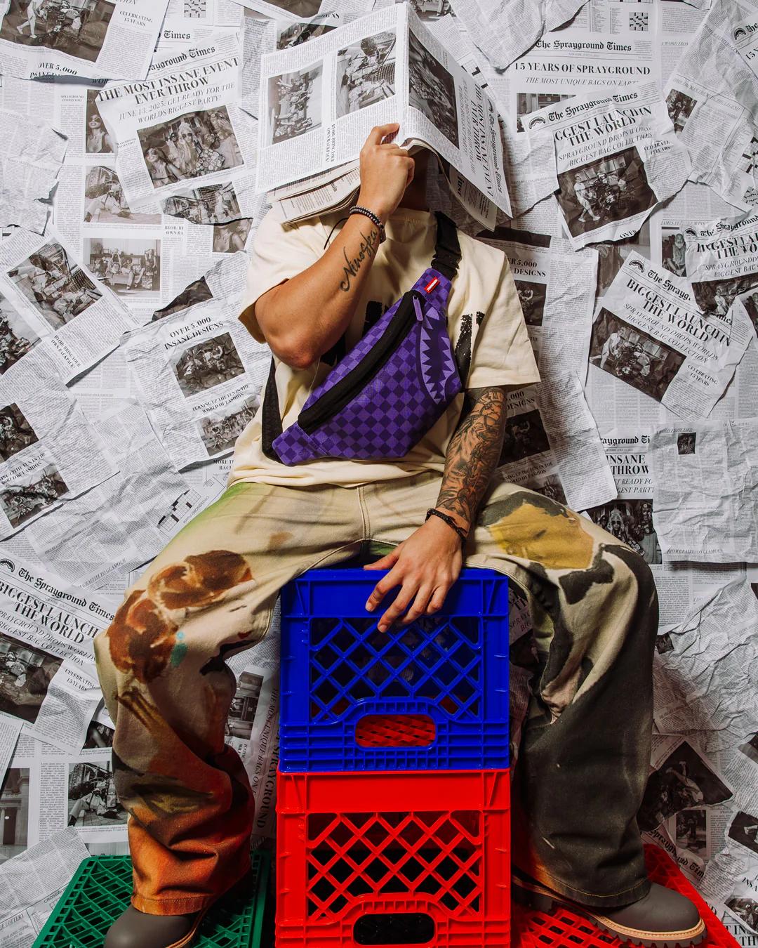 Sprayground Classic | ALL SYSTEMS GO SAVVY CROSSBODY
