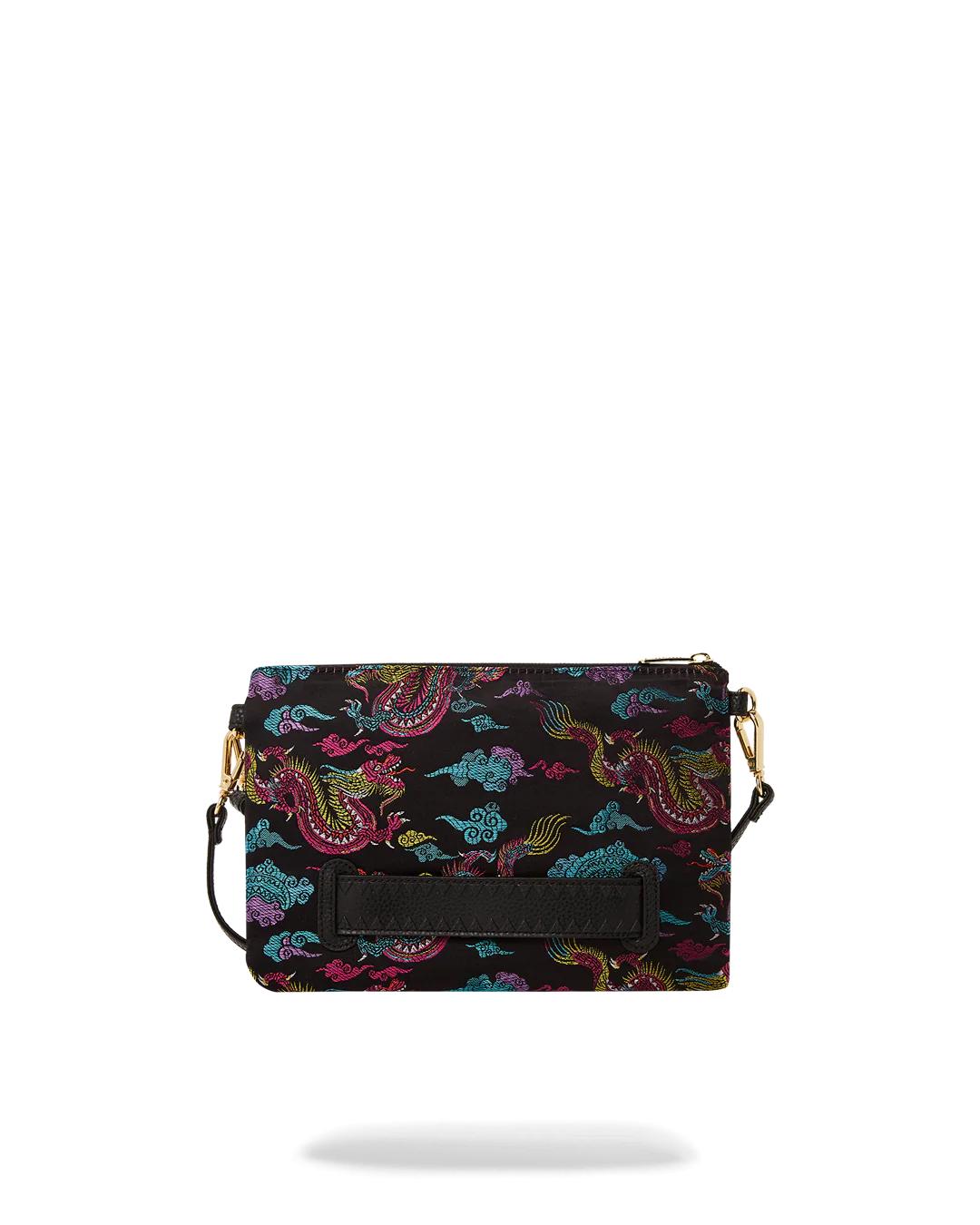 Sprayground Best Seller | EMBROIDERED DRAGONS CROSSOVER CLUTCH