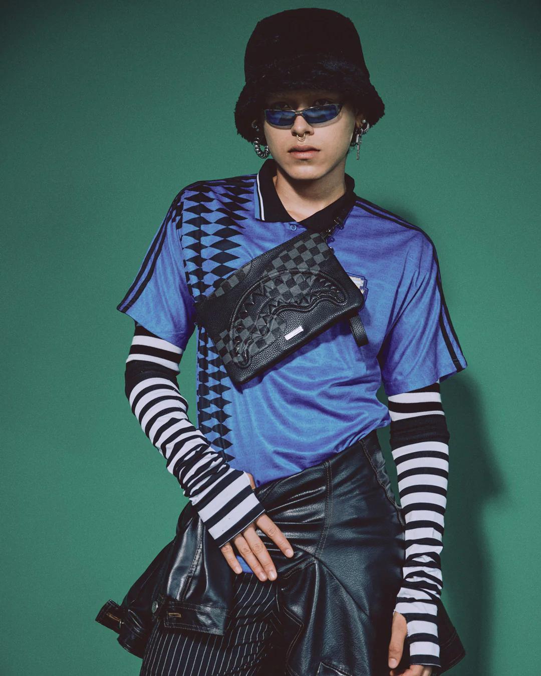 Sprayground Essential | GHOST WAVE CROSSOVER CLUTCH
