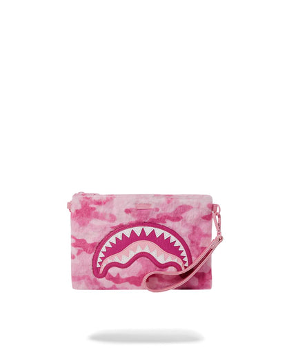 Sprayground Premium | FURRROCIOUS IN PINK CROSSOVER CLUTCH