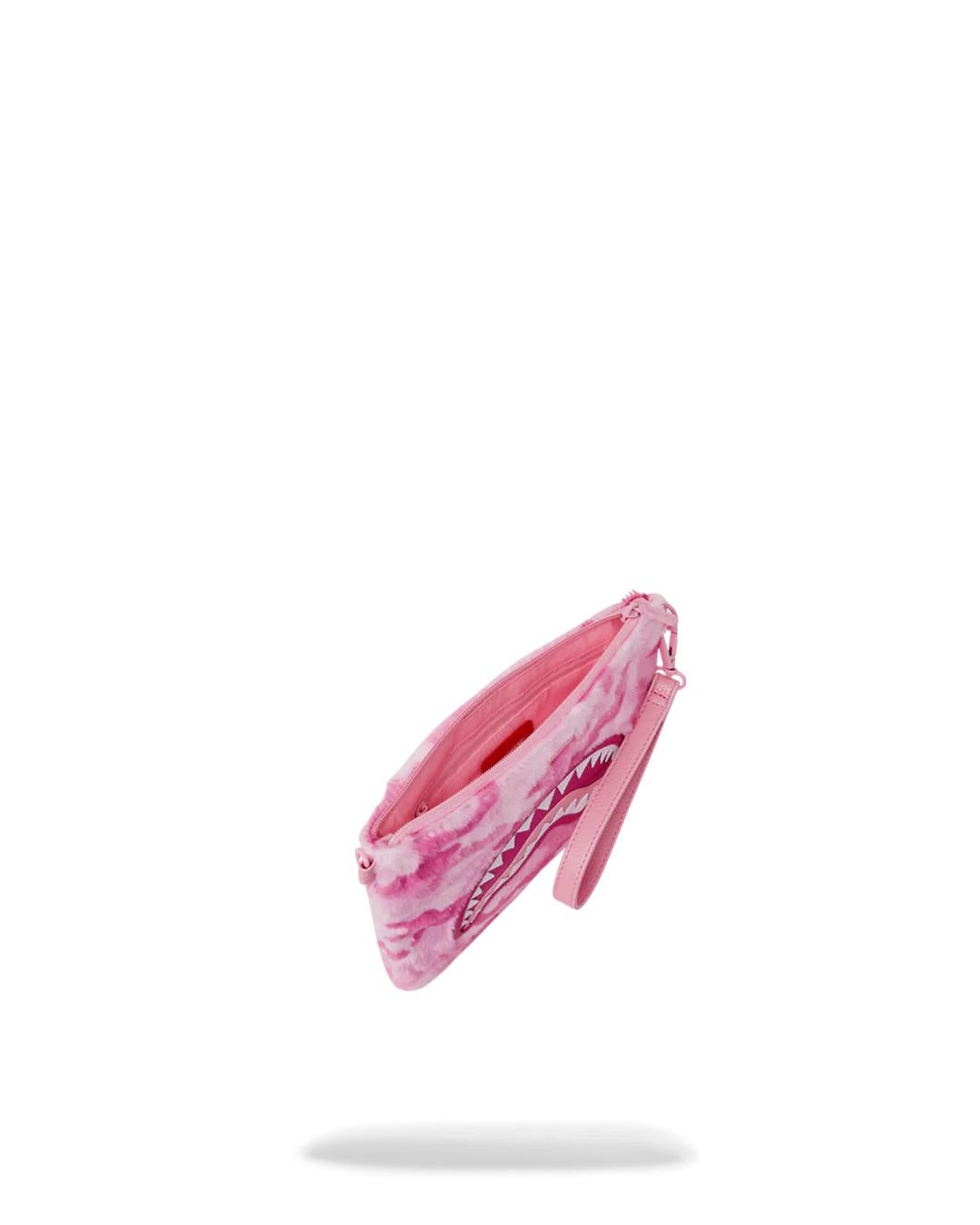 Sprayground Premium | FURRROCIOUS IN PINK CROSSOVER CLUTCH