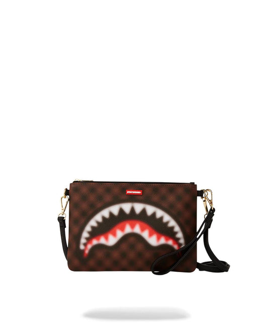 Sprayground Popular | SHARKS IN PARIS BLUR EFFECT CROSSOVER CLUTCH
