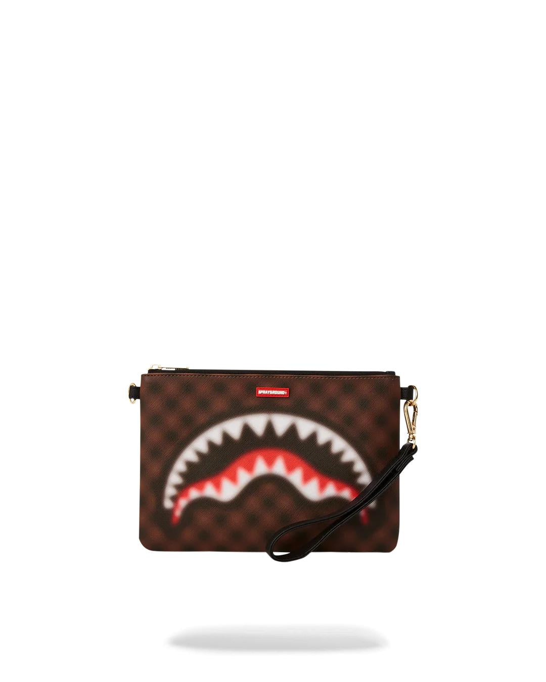 Sprayground Popular | SHARKS IN PARIS BLUR EFFECT CROSSOVER CLUTCH