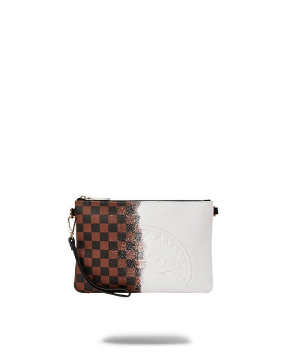 Sprayground Exclusive | SPRAYSHARKS WORLDWIDE CROSSOVER CLUTCH W/ SHOULDER STRAP