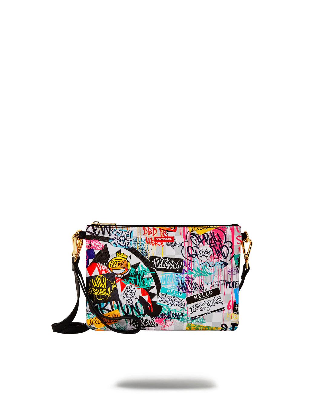 Sprayground Classic | CREATE ANOTHER DAY CROSSOVER CLUTCH W/ SHOULDER STRAP