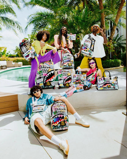 Sprayground Classic | CREATE ANOTHER DAY CROSSOVER CLUTCH W/ SHOULDER STRAP