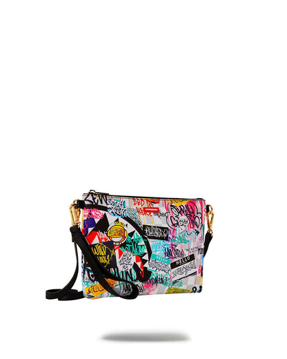 Sprayground Classic | CREATE ANOTHER DAY CROSSOVER CLUTCH W/ SHOULDER STRAP