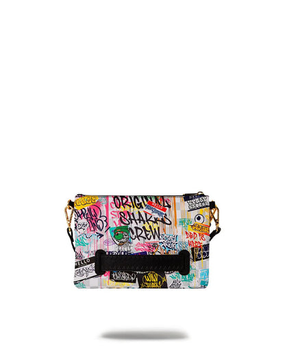 Sprayground Classic | CREATE ANOTHER DAY CROSSOVER CLUTCH W/ SHOULDER STRAP