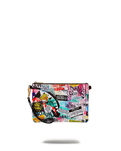 Sprayground Classic | CREATE ANOTHER DAY CROSSOVER CLUTCH W/ SHOULDER STRAP
