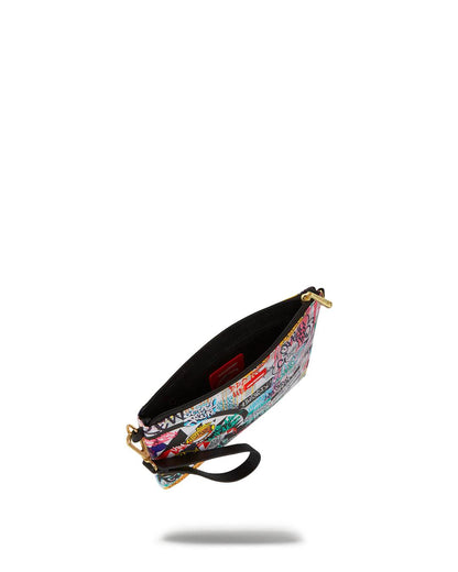 Sprayground Classic | CREATE ANOTHER DAY CROSSOVER CLUTCH W/ SHOULDER STRAP