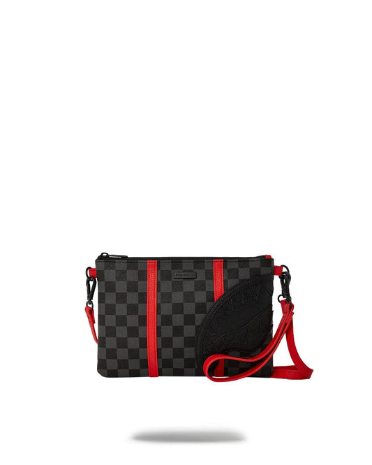Sprayground New | MONACO SHARK CLUB CROSSOVER CLUTCH W/ SHOULDER STRAP