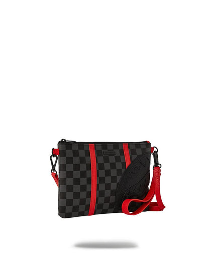 Sprayground New | MONACO SHARK CLUB CROSSOVER CLUTCH W/ SHOULDER STRAP