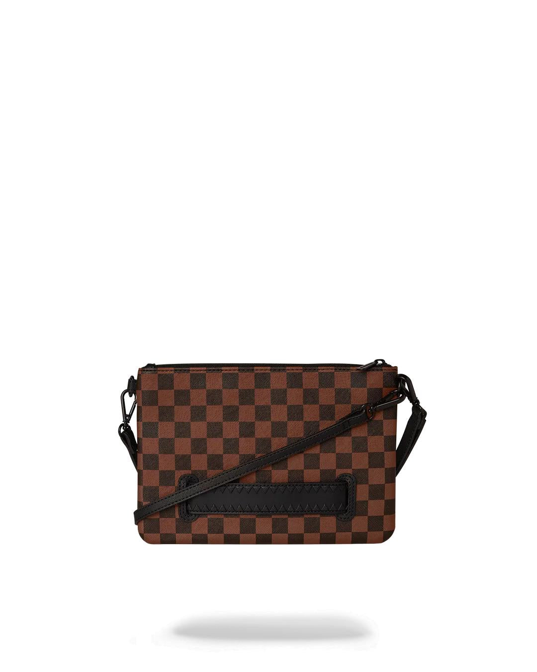 Sprayground Trending | SHARKS IN PARIS CLEAR FOR TAKEOFF CROSSOVER CLUTCH WITH STRAP
