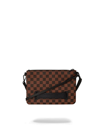 Sprayground Trending | SHARKS IN PARIS CLEAR FOR TAKEOFF CROSSOVER CLUTCH WITH STRAP