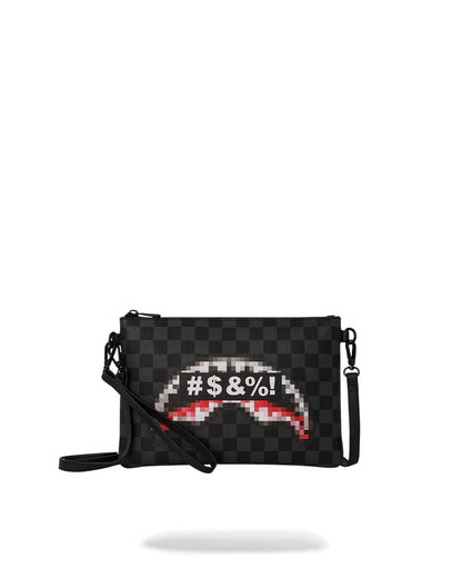 Sprayground Premium | WHAT THE BEEP' SHARK CROSSOVER CLUTCH