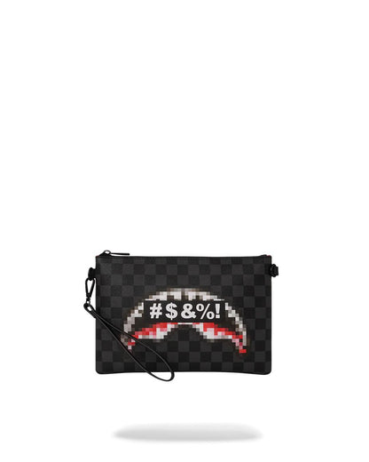 Sprayground Premium | WHAT THE BEEP' SHARK CROSSOVER CLUTCH