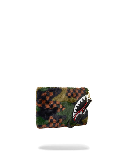 Sprayground Best Seller | BIG SKY FUR SHARK CROSSOVER CLUTCH