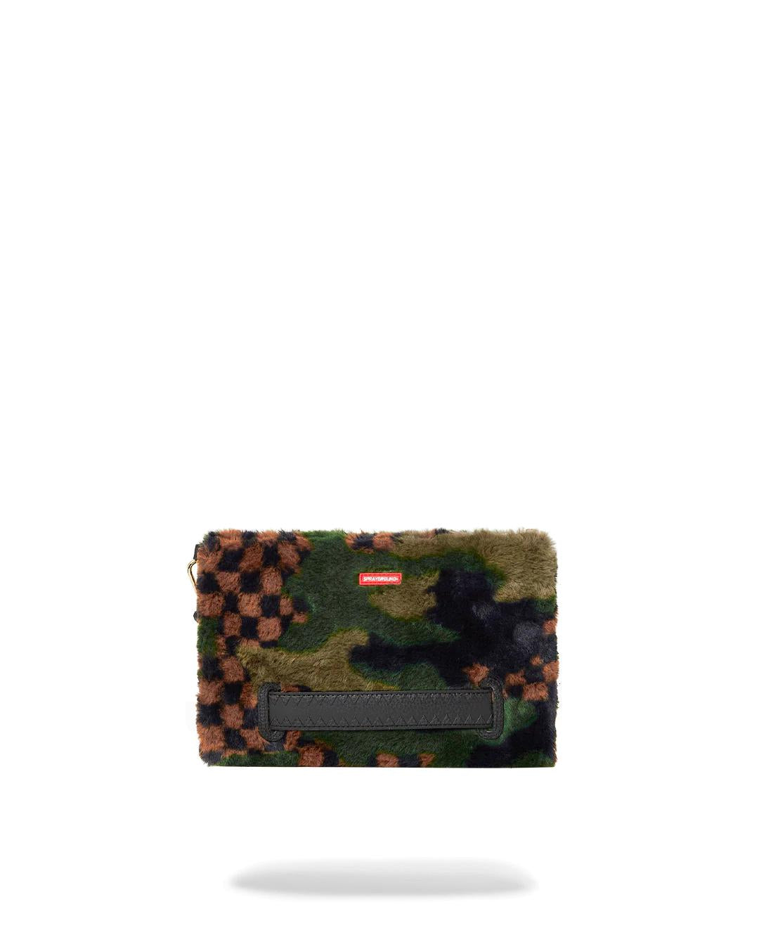 Sprayground Best Seller | BIG SKY FUR SHARK CROSSOVER CLUTCH