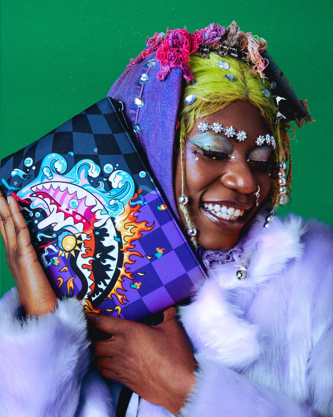 Sprayground Classic | MAD SCIENTIST CROSSOVER CLUTCH