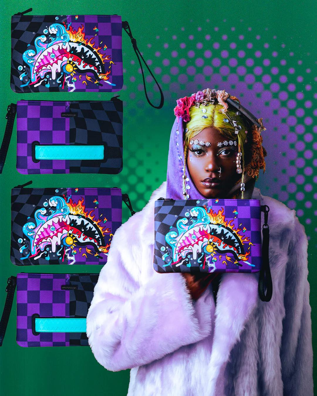 Sprayground Classic | MAD SCIENTIST CROSSOVER CLUTCH