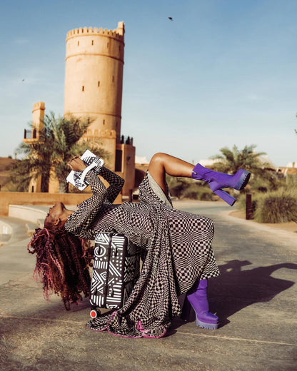 Sprayground New | A.I.8 AFRICAN INTELLIGENCE - ORIGIN STORY CROSSOVER CLUTCH