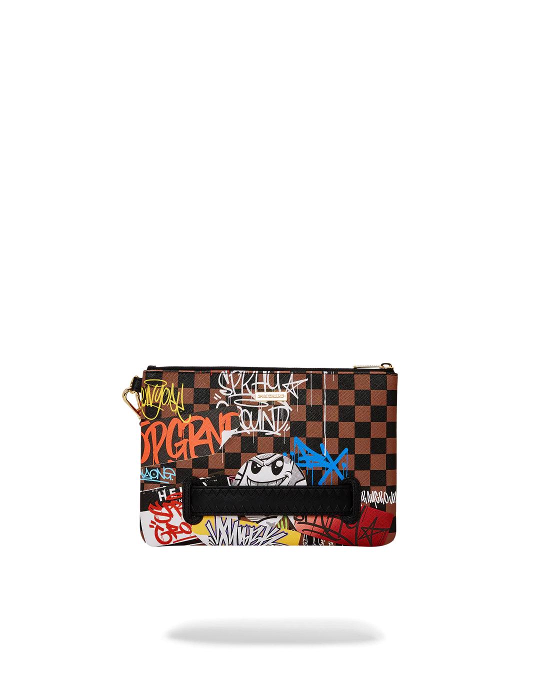 Sprayground Featured | SHARKS IN PARIS THE RIZZ CROSSOVER CLUTCH