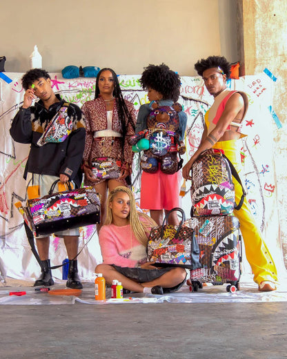 Sprayground Featured | SHARKS IN PARIS THE RIZZ CROSSOVER CLUTCH