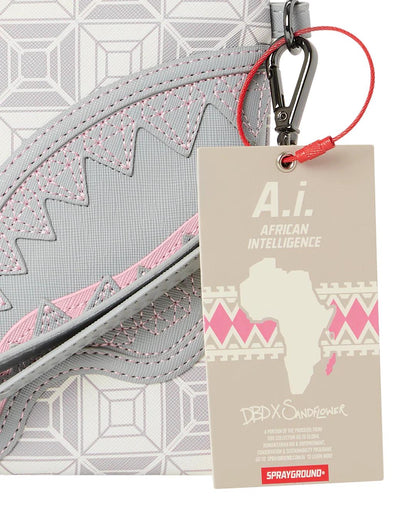 Sprayground Popular | A.I.8 AFRICAN INTELLIGENCE BOOKED & BUSY CROSSOVER CLUTCH