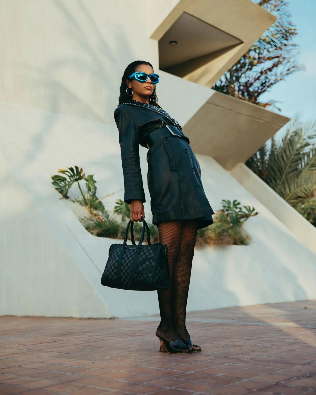 Sprayground Essential | MIDNIGHT CHATEAU MINI PYRAMID DUFFLE