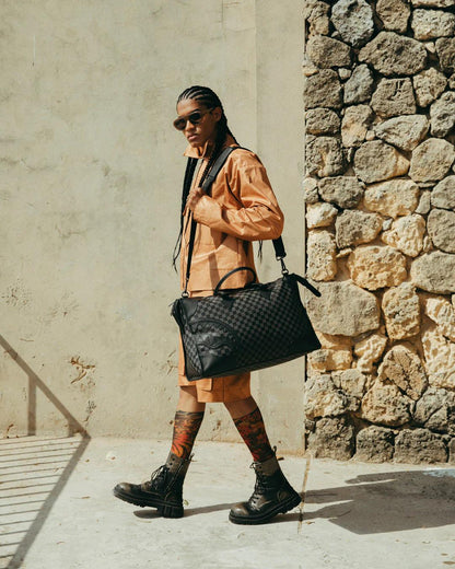 Sprayground Premium | MIDNIGHT CHATEAU PYRAMID DUFFLE