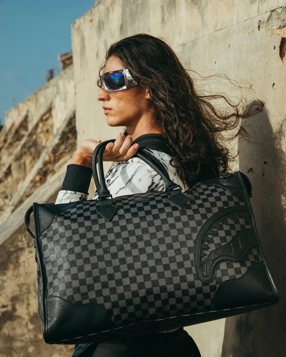 Sprayground Premium | MIDNIGHT CHATEAU PYRAMID DUFFLE