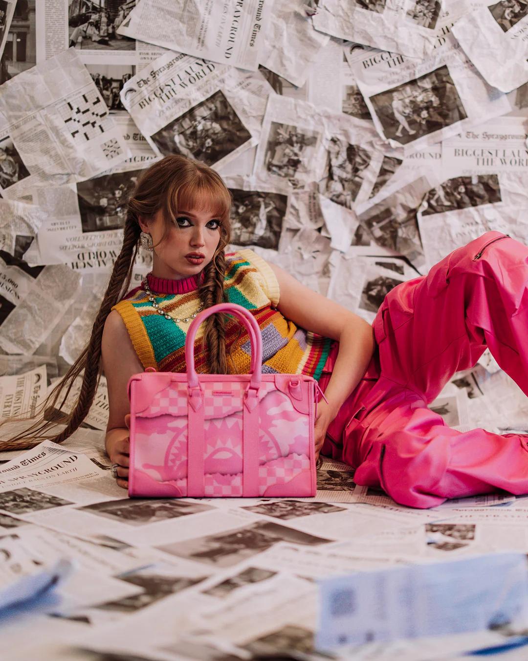 Sprayground Popular | 3AM TURNT MINI PYRAMID DUFFLE