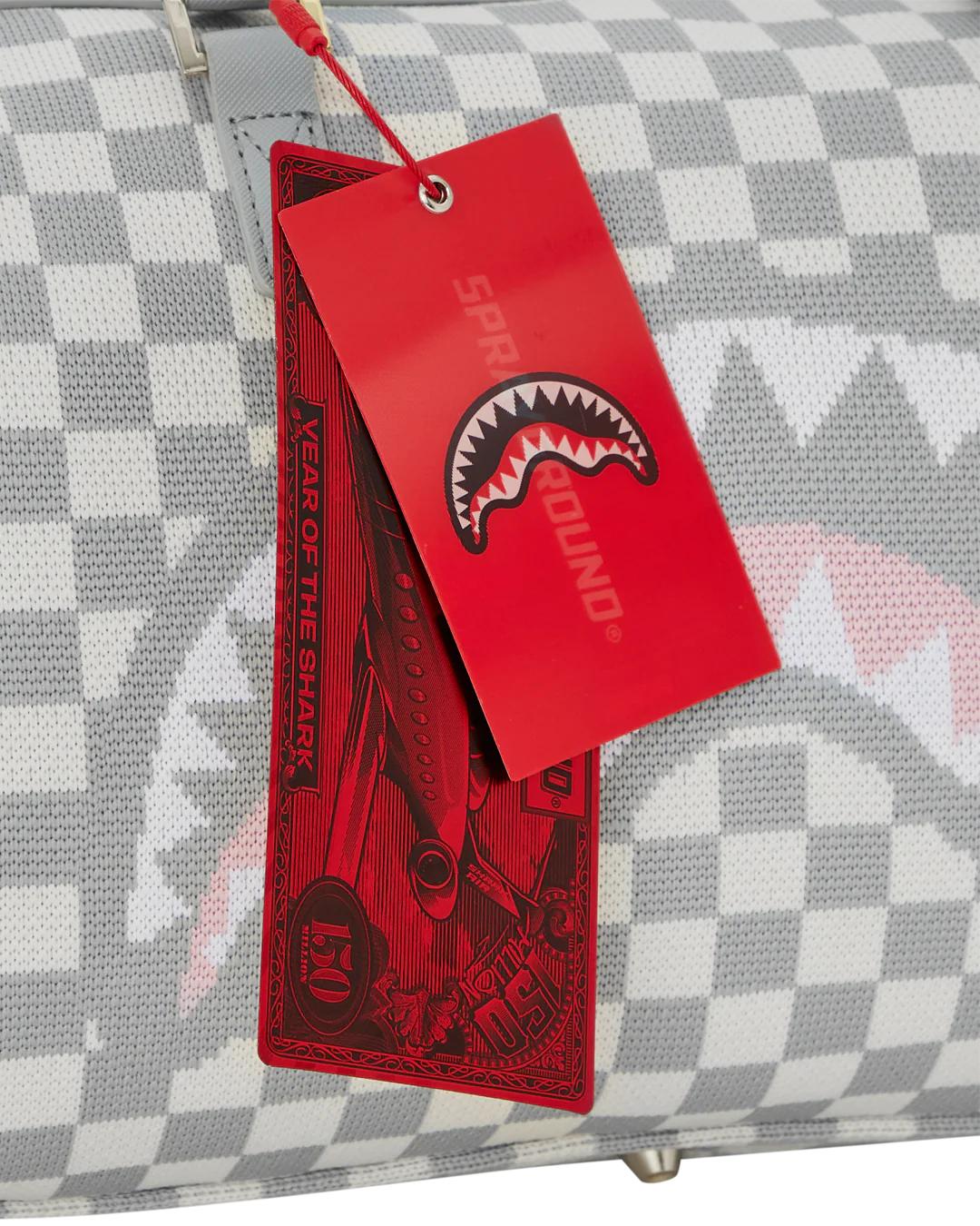 Sprayground Trending | KNIT SHARKS IN PARIS IN CREAM MINI DUFFLE