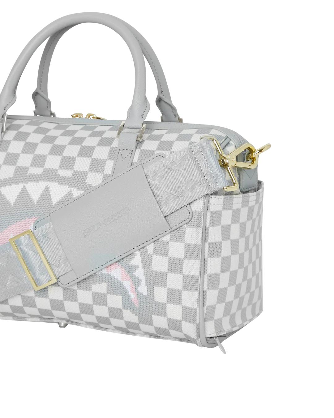 Sprayground Trending | KNIT SHARKS IN PARIS IN CREAM MINI DUFFLE