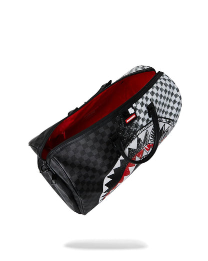 Sprayground Trending | SCRIBBLE DRIBBLE CHECK DUFFLE