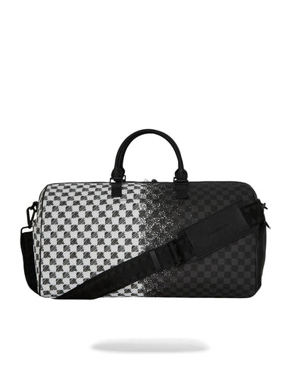 Sprayground Trending | SCRIBBLE DRIBBLE CHECK DUFFLE