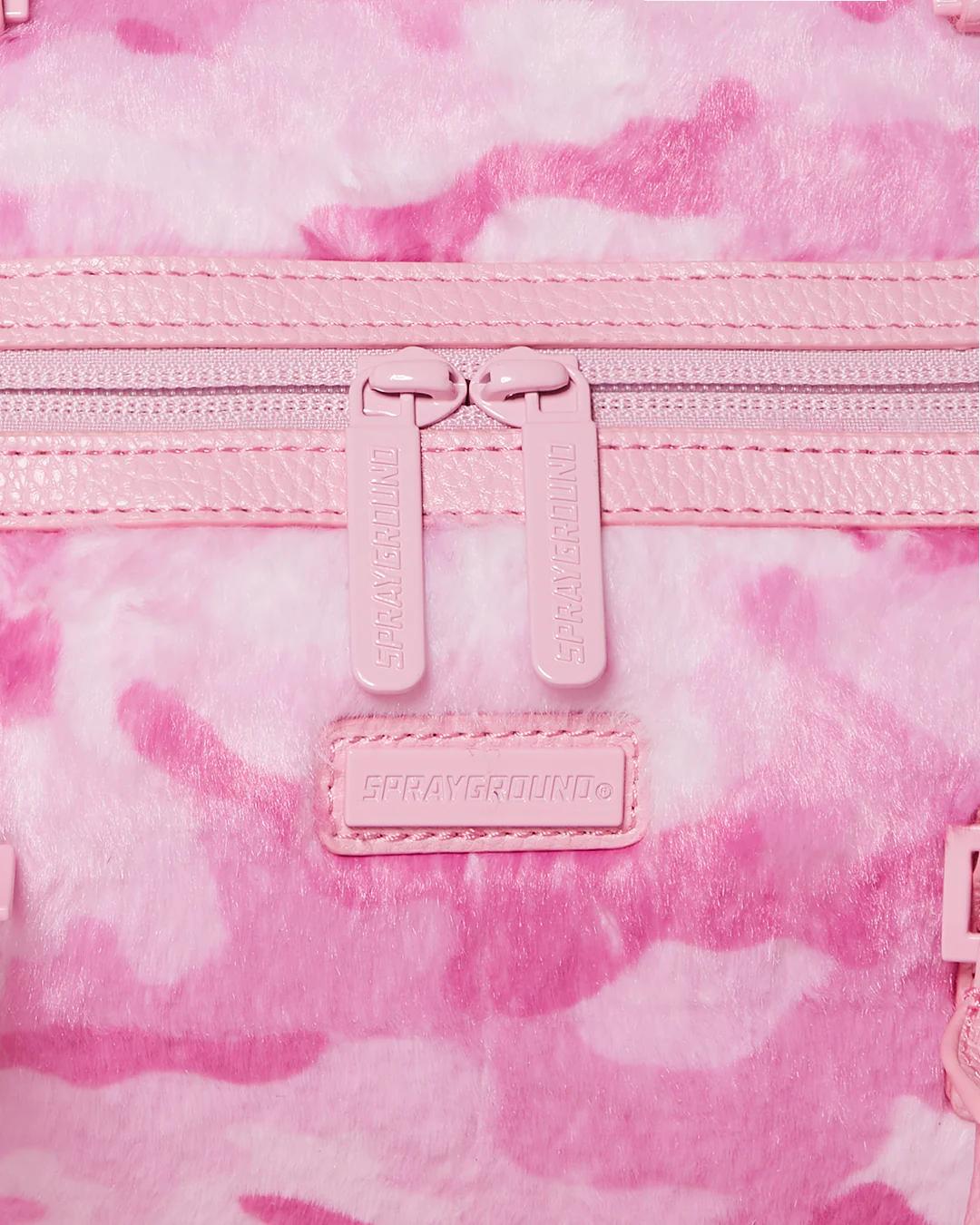 Sprayground Featured | FURRROCIOUS IN PINK MINI DUFFLE