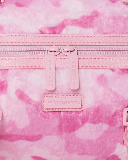 Sprayground Featured | FURRROCIOUS IN PINK MINI DUFFLE