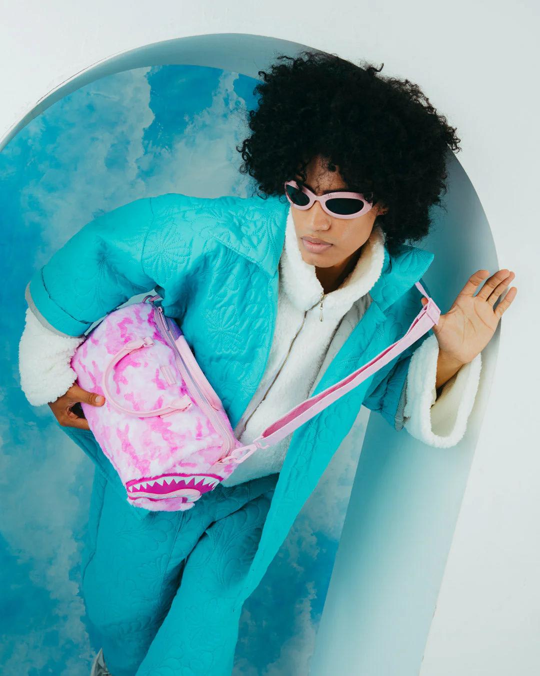Sprayground Featured | FURRROCIOUS IN PINK MINI DUFFLE