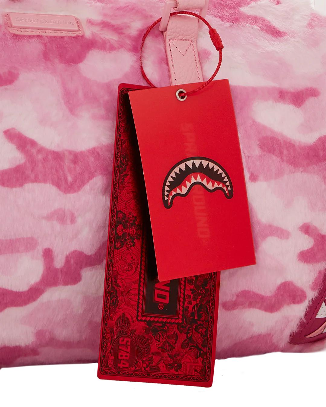 Sprayground Featured | FURRROCIOUS IN PINK MINI DUFFLE