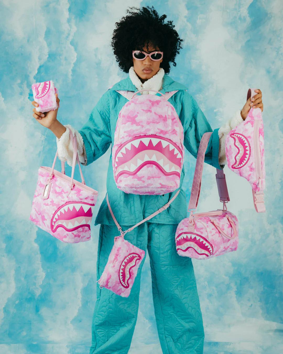 Sprayground Featured | FURRROCIOUS IN PINK MINI DUFFLE