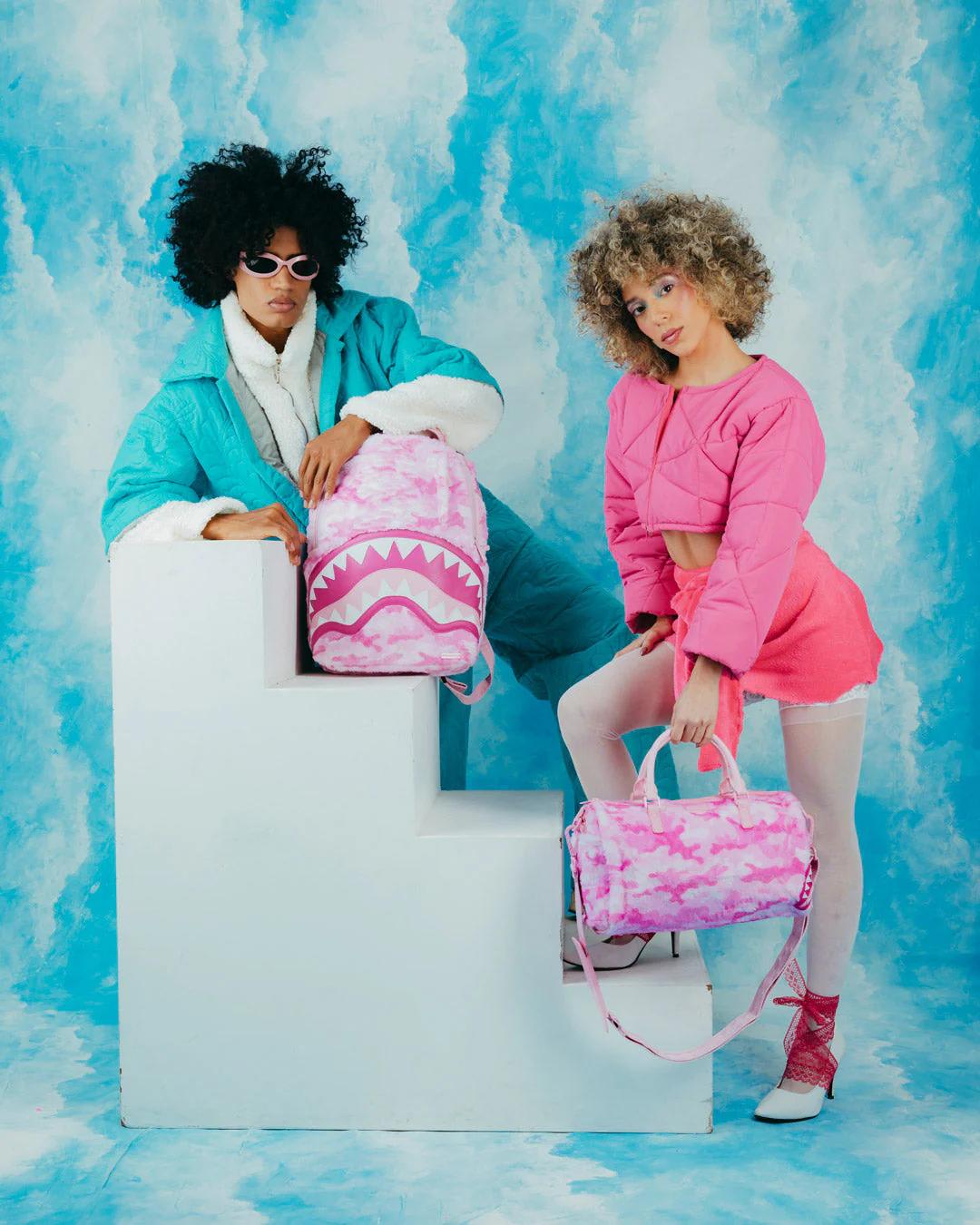Sprayground Featured | FURRROCIOUS IN PINK MINI DUFFLE
