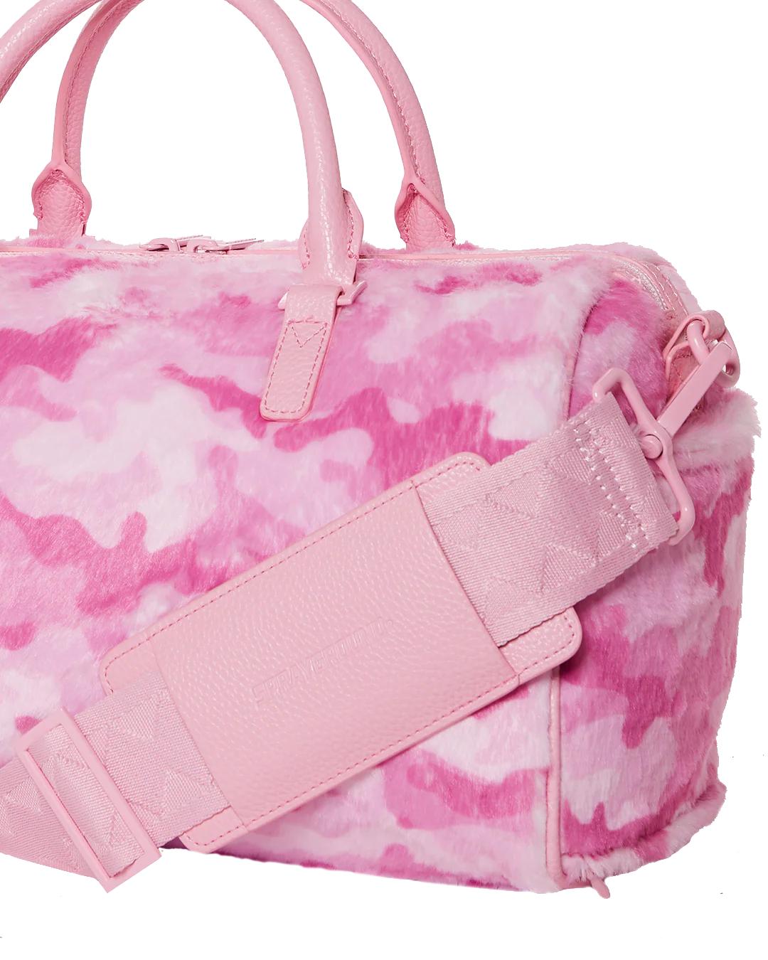 Sprayground Featured | FURRROCIOUS IN PINK MINI DUFFLE